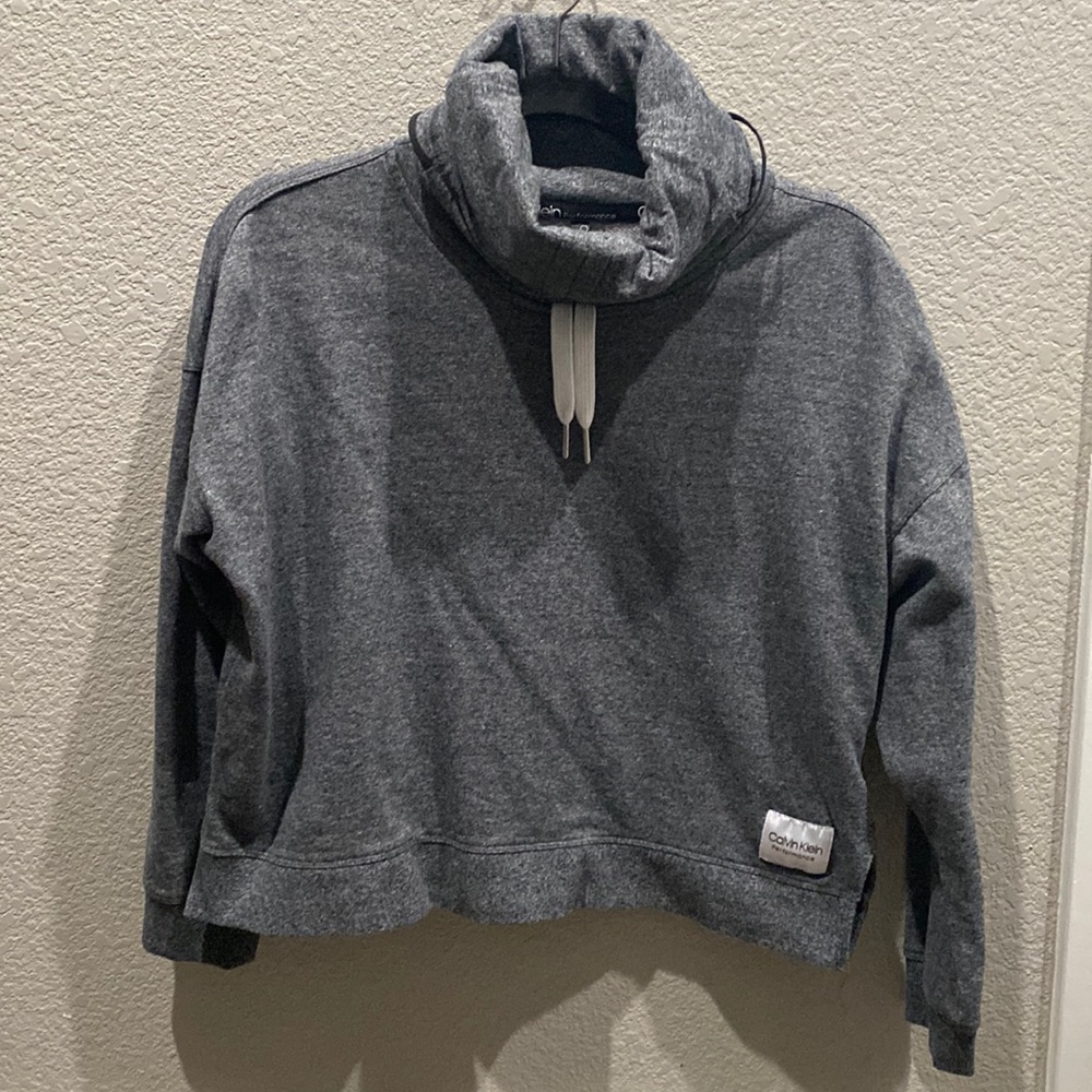 Gray sweatshirt